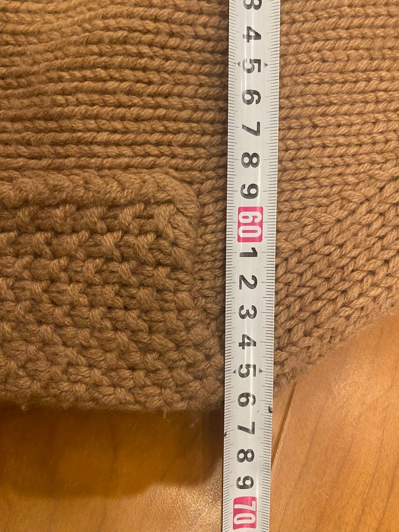 お値下げ❤️GUCCI ベージュ ニットポンチョ