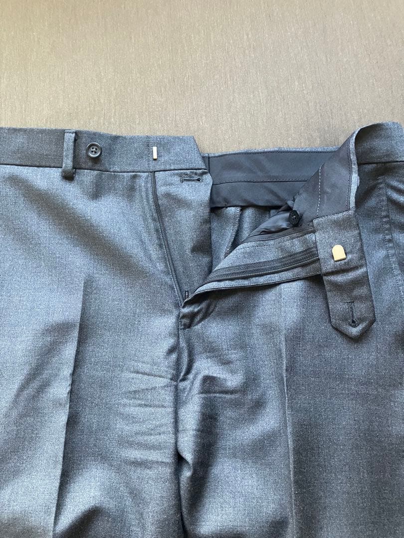 Brooks Brothers ウールサージ スラックス グレー 31インチ