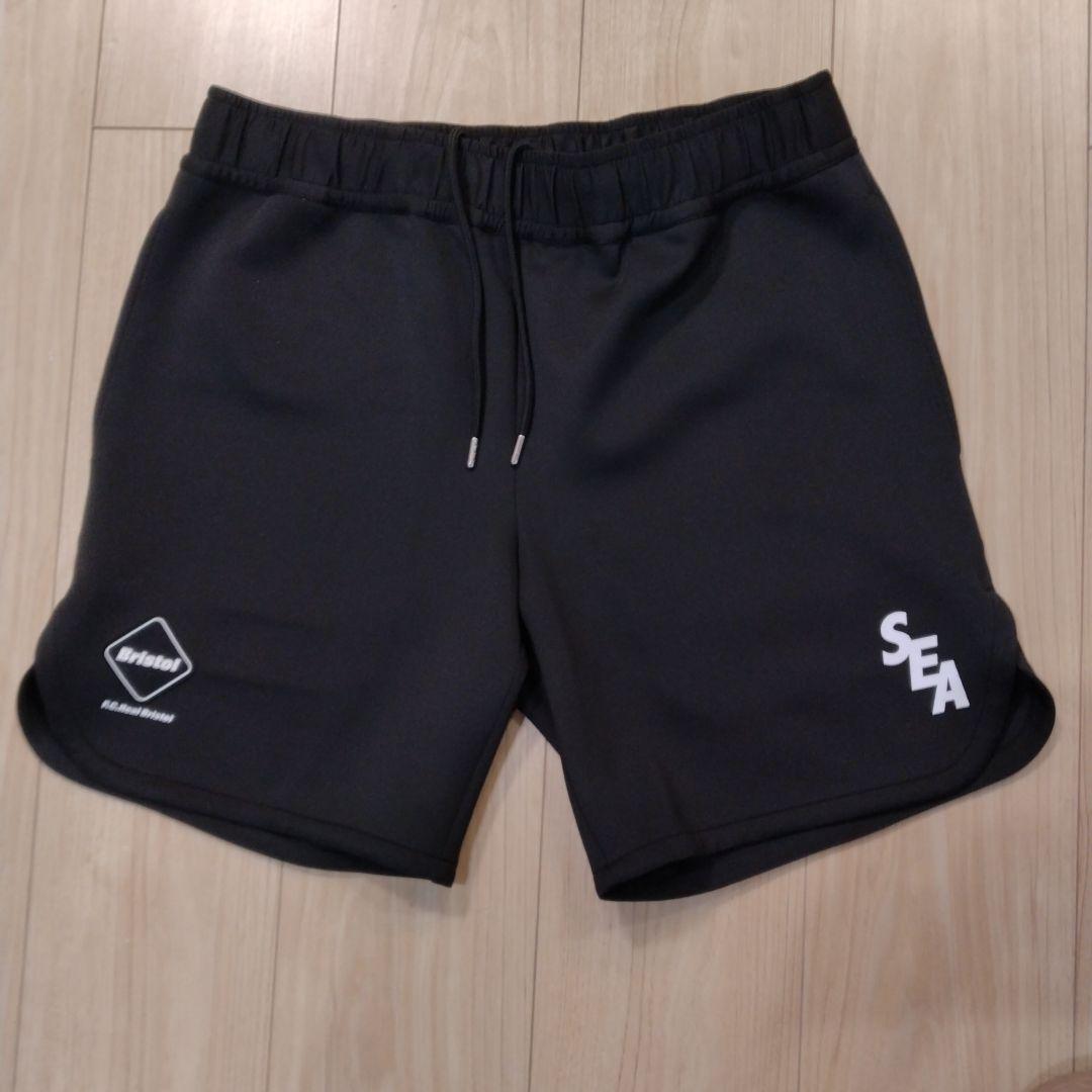 【新品同様】FCRB×ウィンダンシー黒ショートパンツ SEA ハーフパンツ