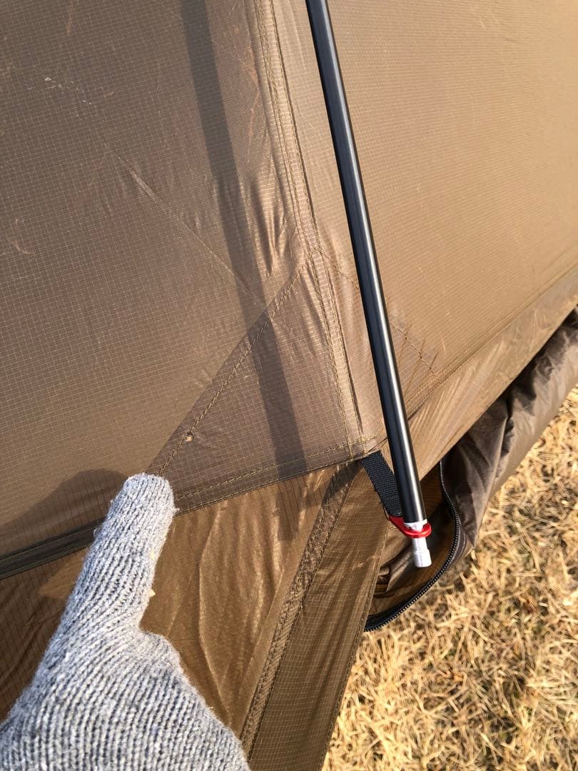 ポモリー　デューンソロ　テント