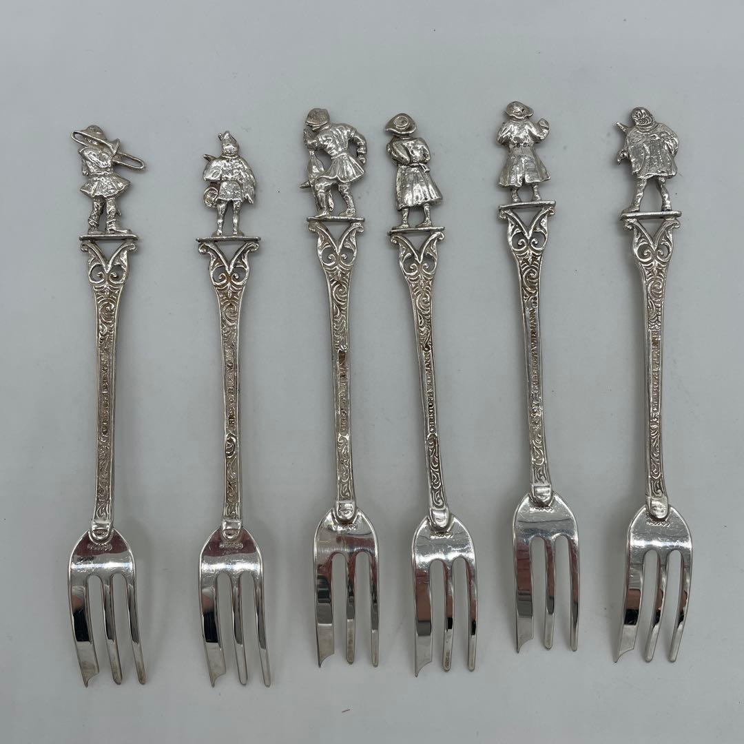 クリストフウィドマン　楽器隊　シルバー925 96gフォークセット　銀製品　刻印