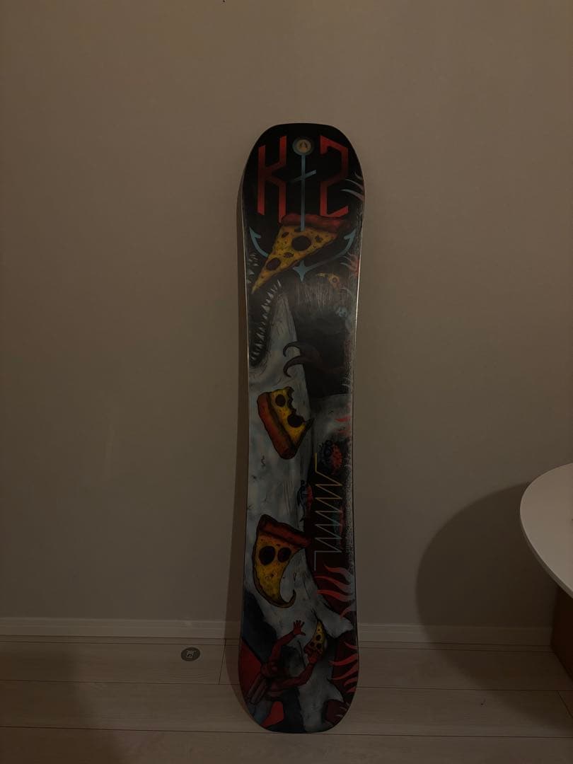K2 スノーボード ピザデザイン - メルカリ