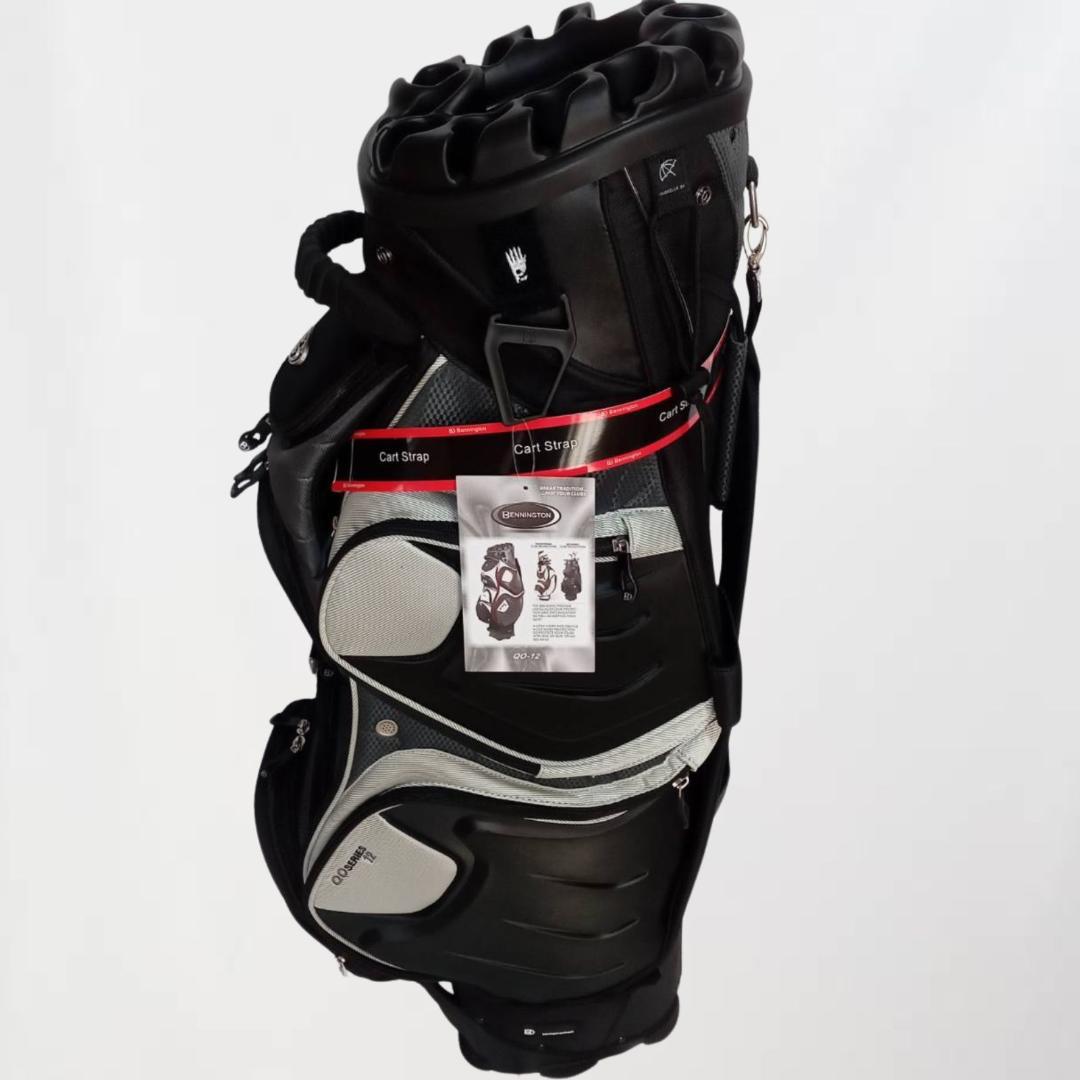 BENNINGTON ベニントン １５分割 キャディバッグ ブラック&シルバー