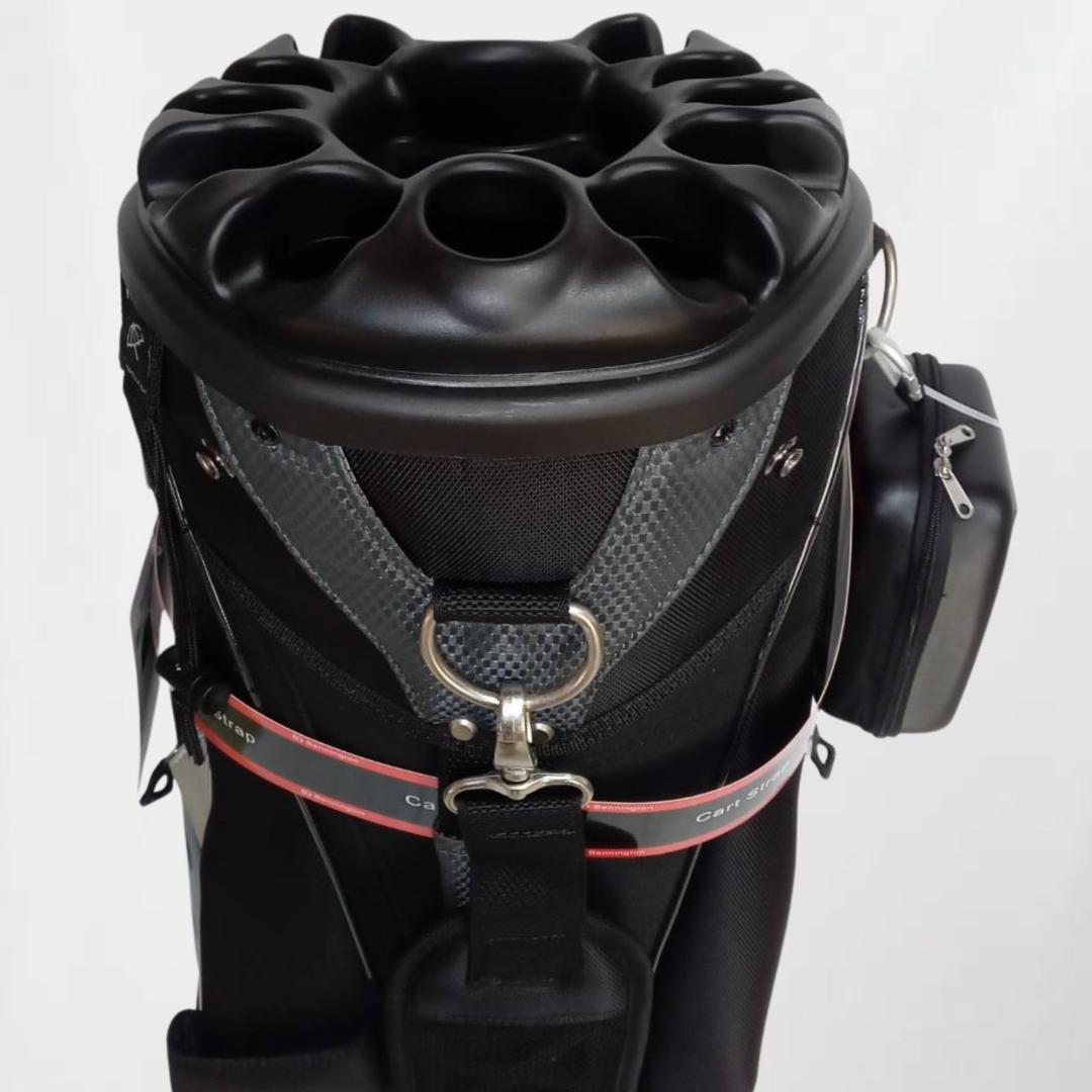 BENNINGTON ベニントン １５分割 キャディバッグ ブラック&シルバー