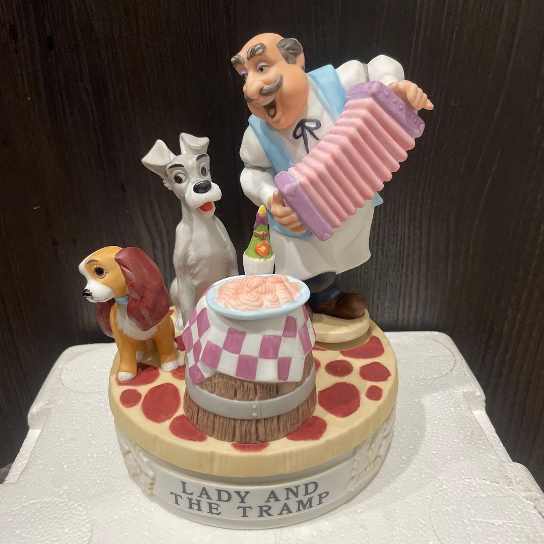 専用】Lady and the Tramp フィギュア オルゴール