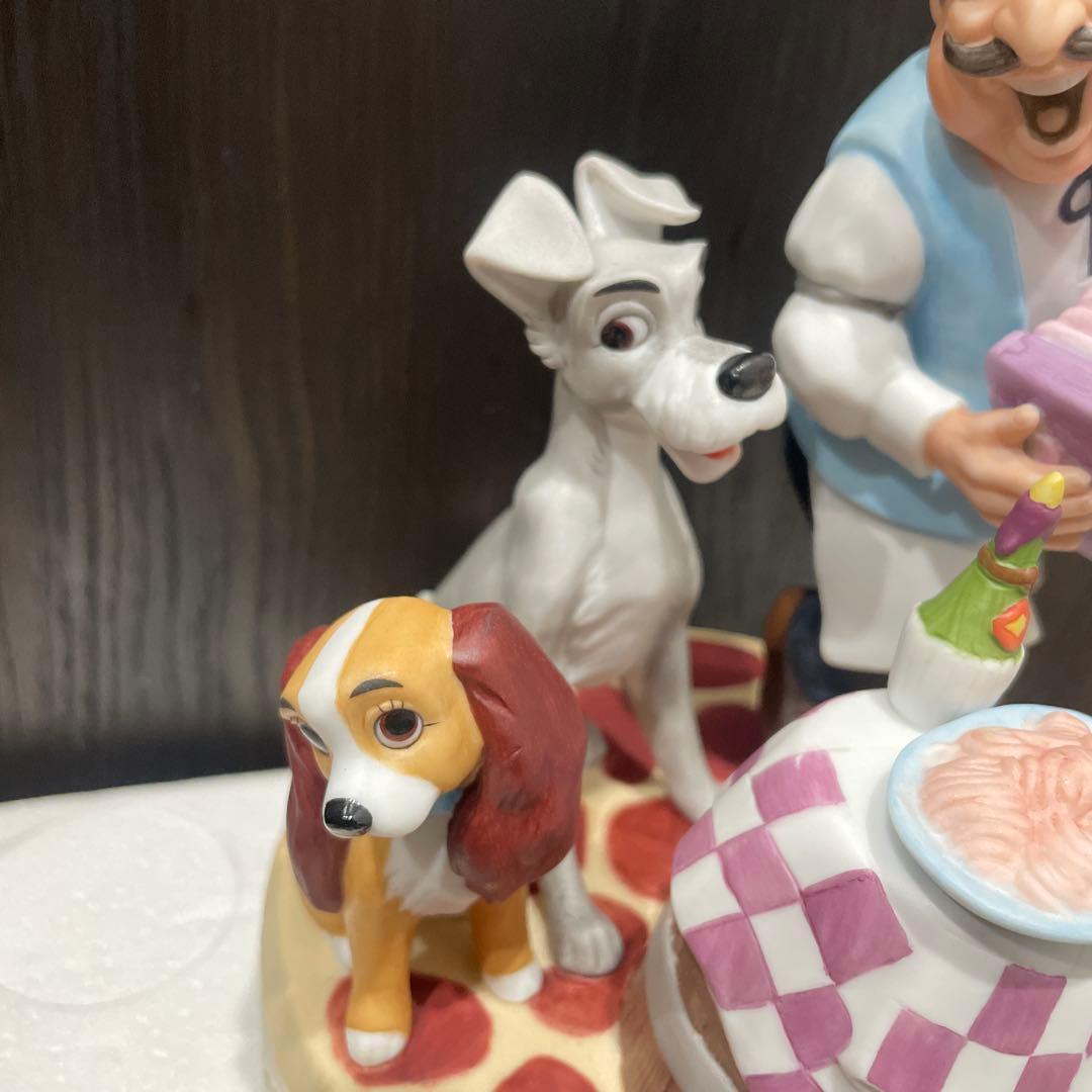 専用】Lady and the Tramp フィギュア オルゴール