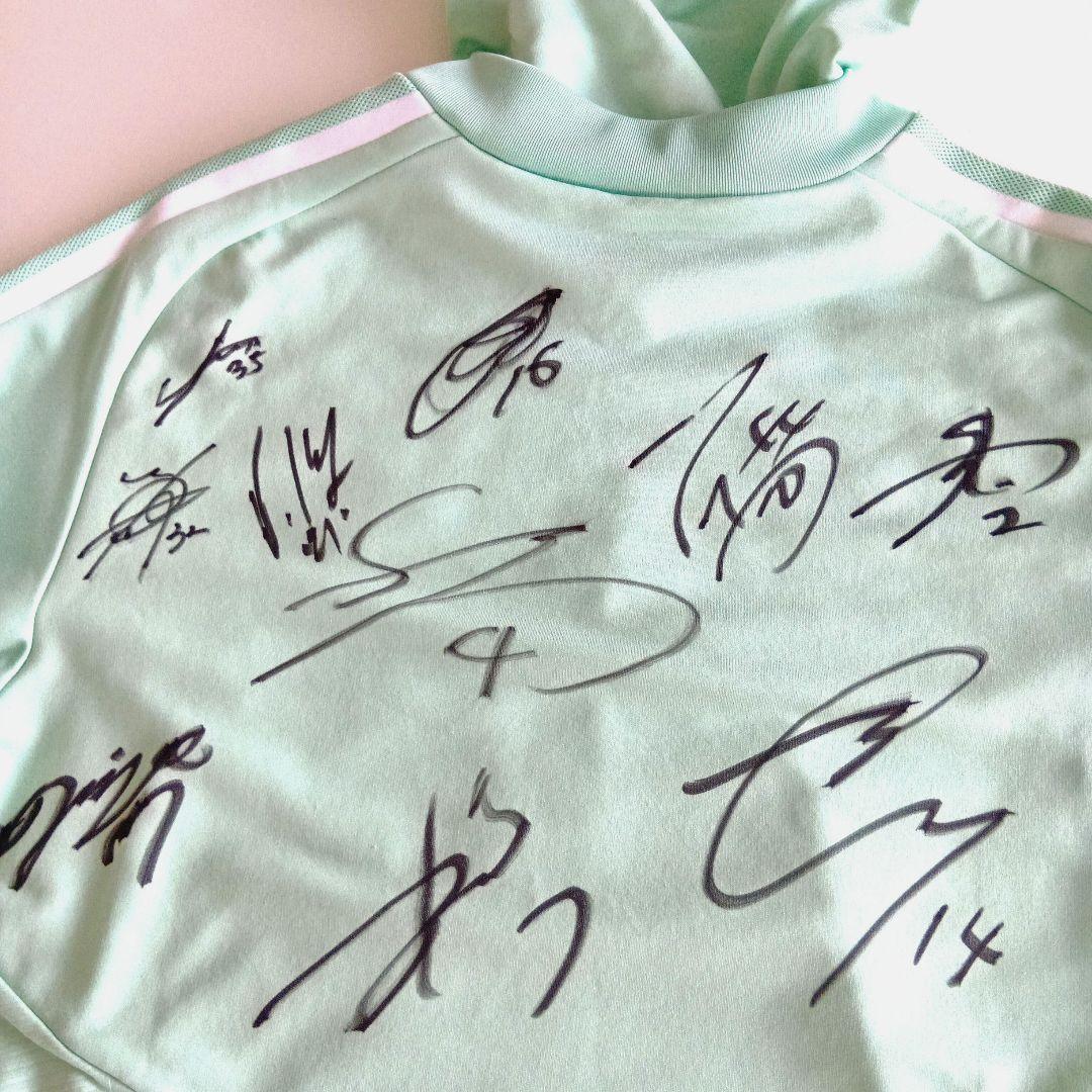 松本山雅 2022トレーニングウェア 複数選手直筆サイン入り