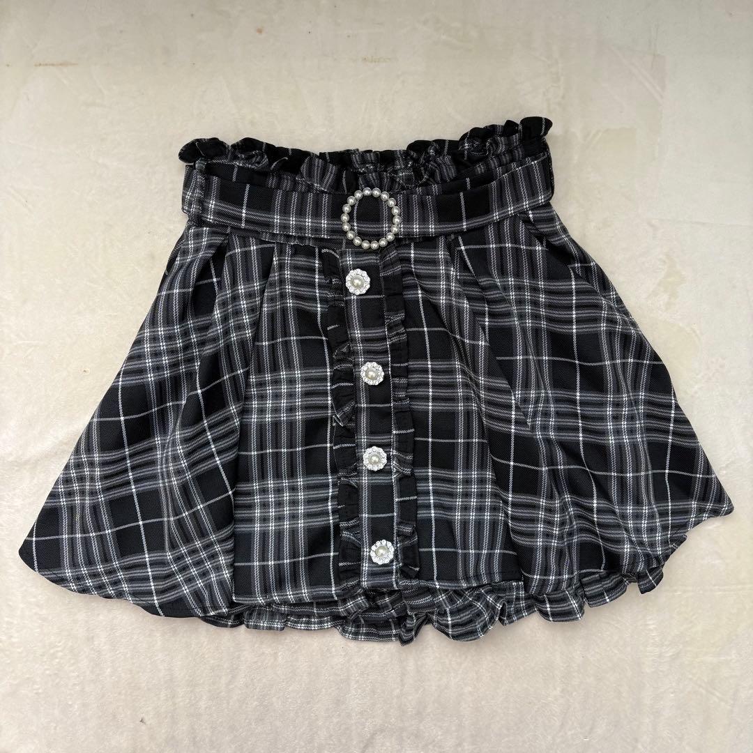 地雷 マーズ ブラウス ハート 十字架 リボン ノエミー スカパン セットアップ