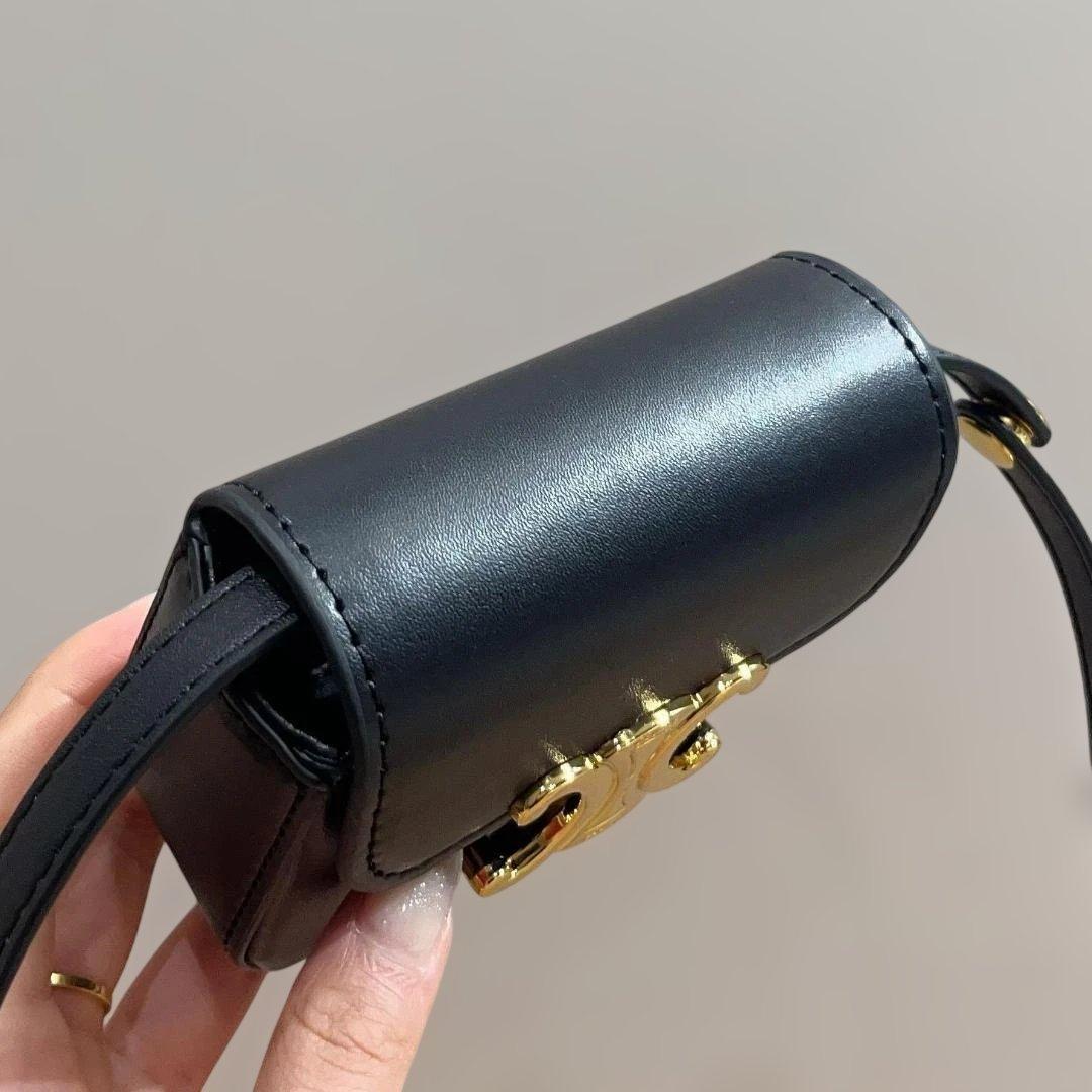 「最終価格」黒ショルダーバッグ miniハンドバッグ 2way 【本日中発送】