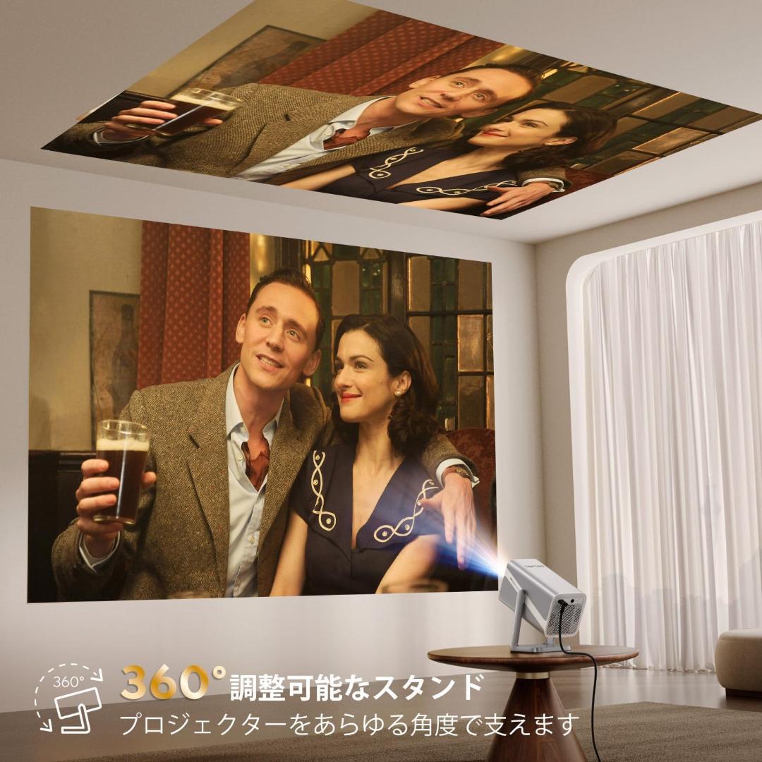 【新品】Netflix/YouTube/Switch等に対応４Kプロジェクター