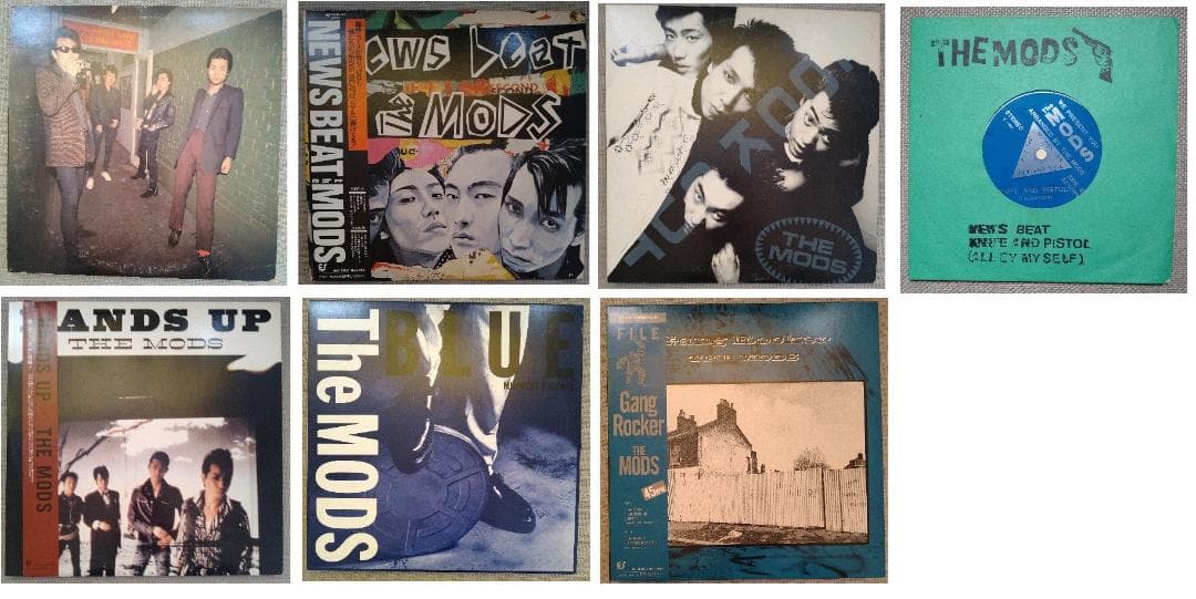 ザ・モッズ ／ LPレコード6枚プラス非売品ソノシート - メルカリ