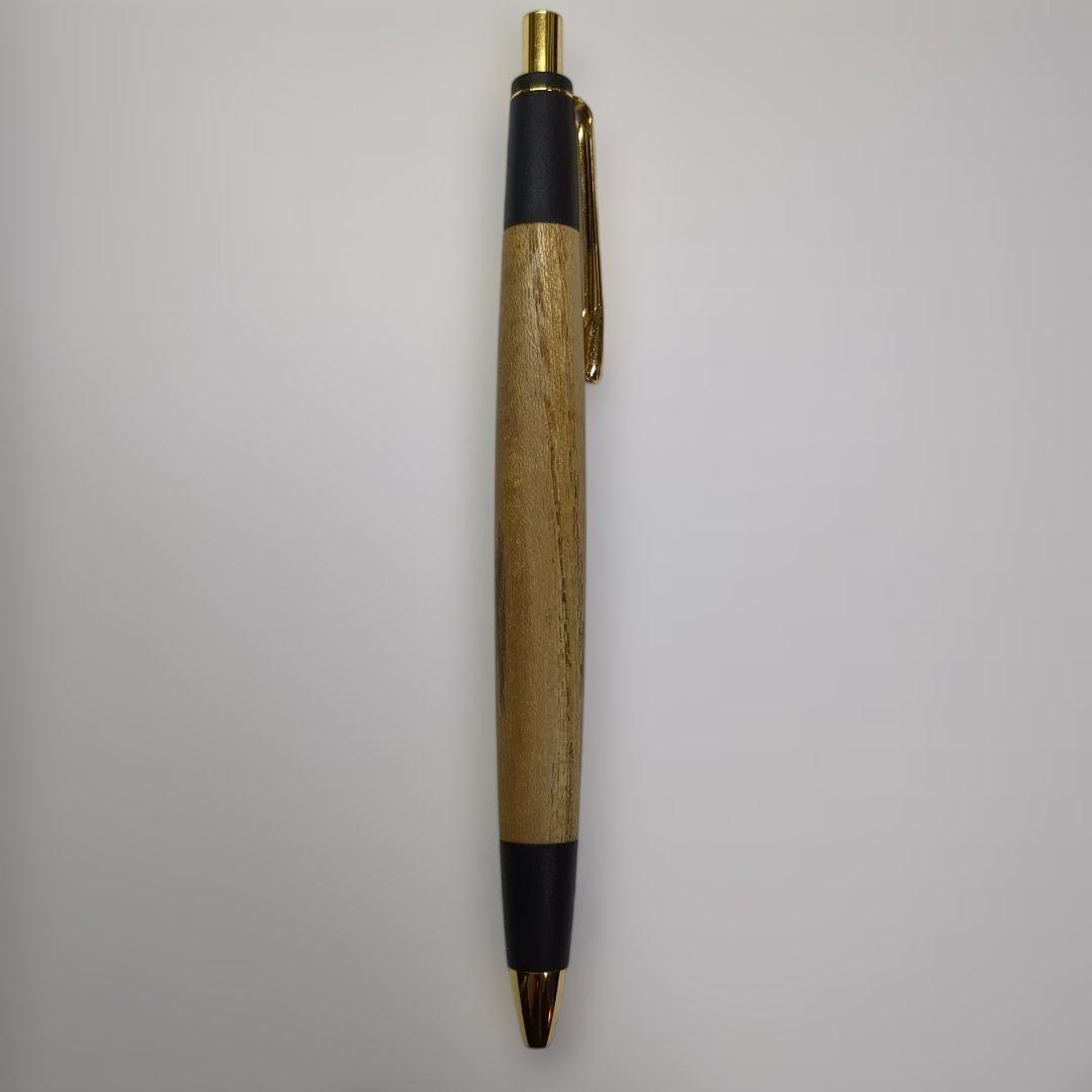 【美品】ボナンペン　槐　真鍮金具　シャープペン 0.5mm　箱付き