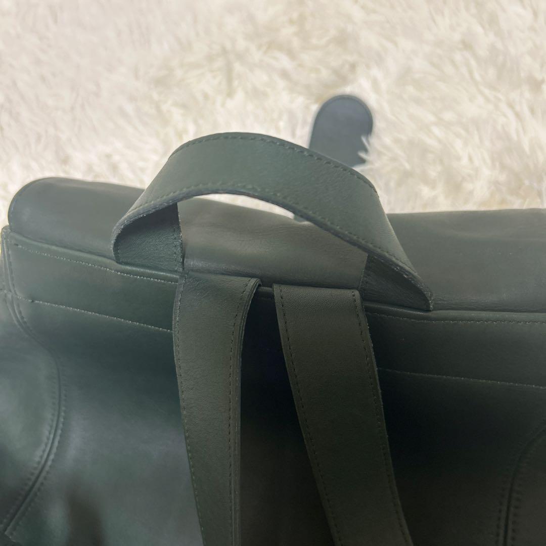 希少 美品　OLD COACH オールドコーチ リュック グリーン USA製