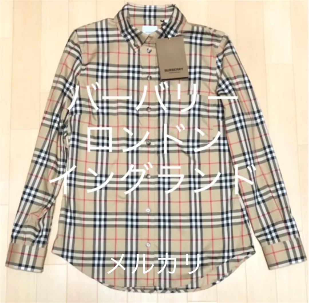 人気 定番モデル バーバリーロンドン イングランド ノバチェック 長袖