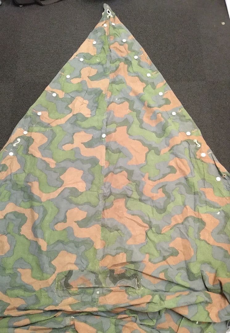 USED ノルウェー軍 テントシート 1枚 軍幕