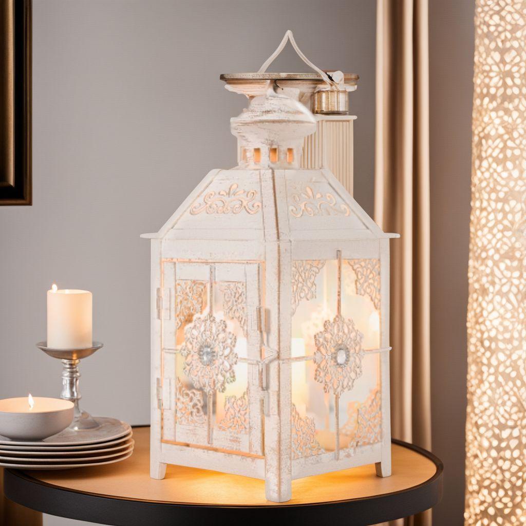 23cm キャンドルホルダー メタル アンティークキャンドルランタン Amazon.co.jp: 装飾的なキャンドル ランタン キャンドル & ホルダー