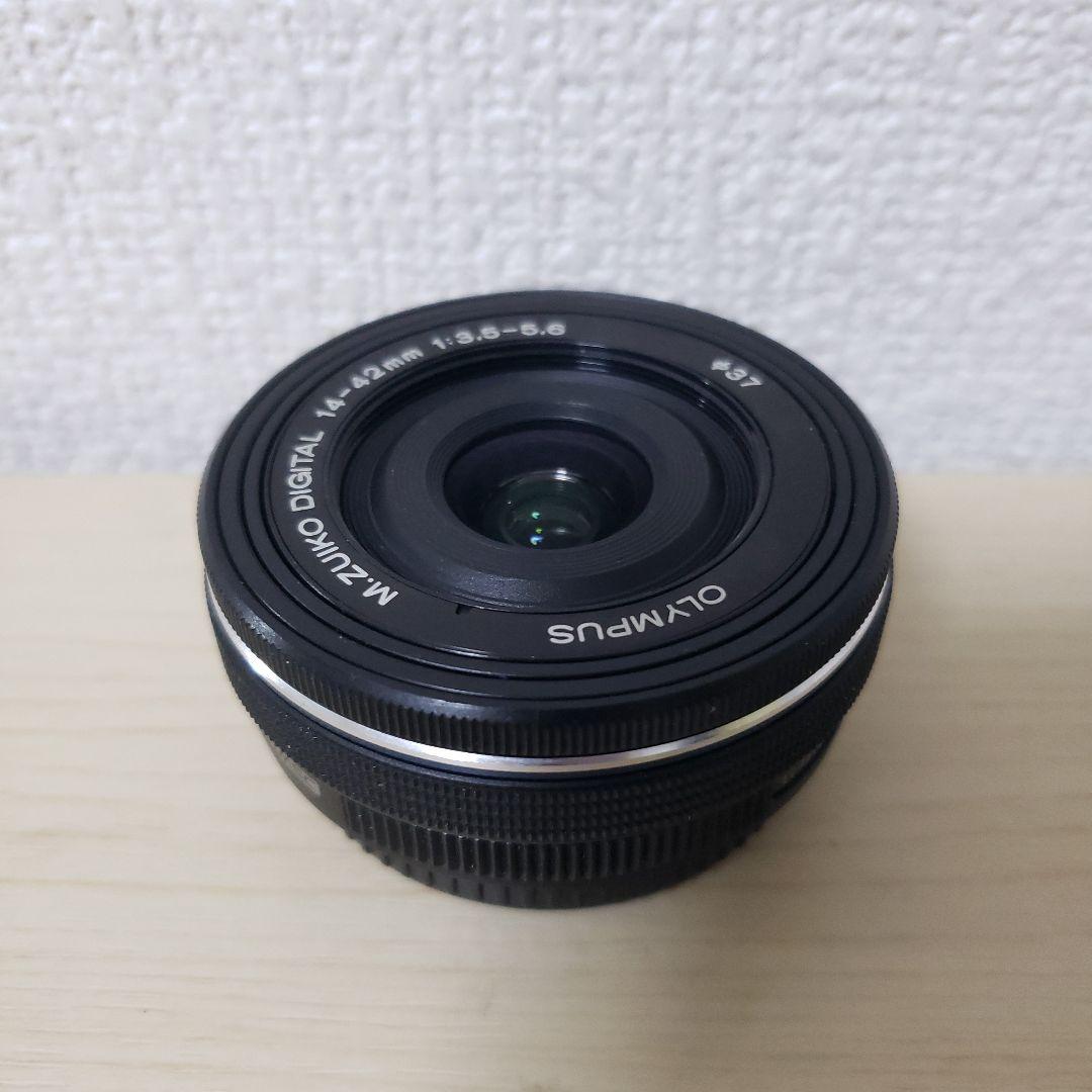 オリンパス 電動パンケーキレンズ M.ZUIKO 14-42mm ブラック