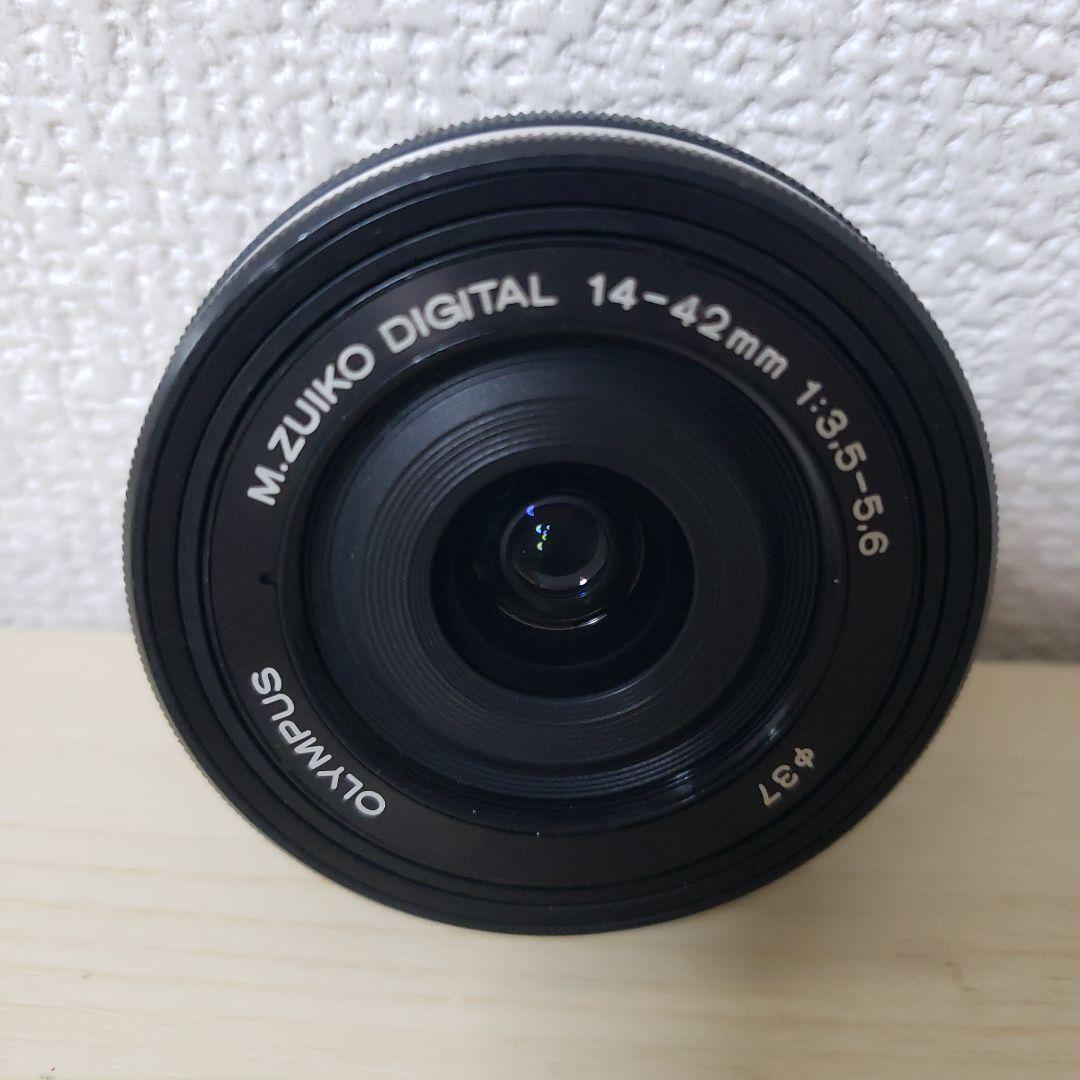 オリンパス 電動パンケーキレンズ M.ZUIKO 14-42mm ブラック