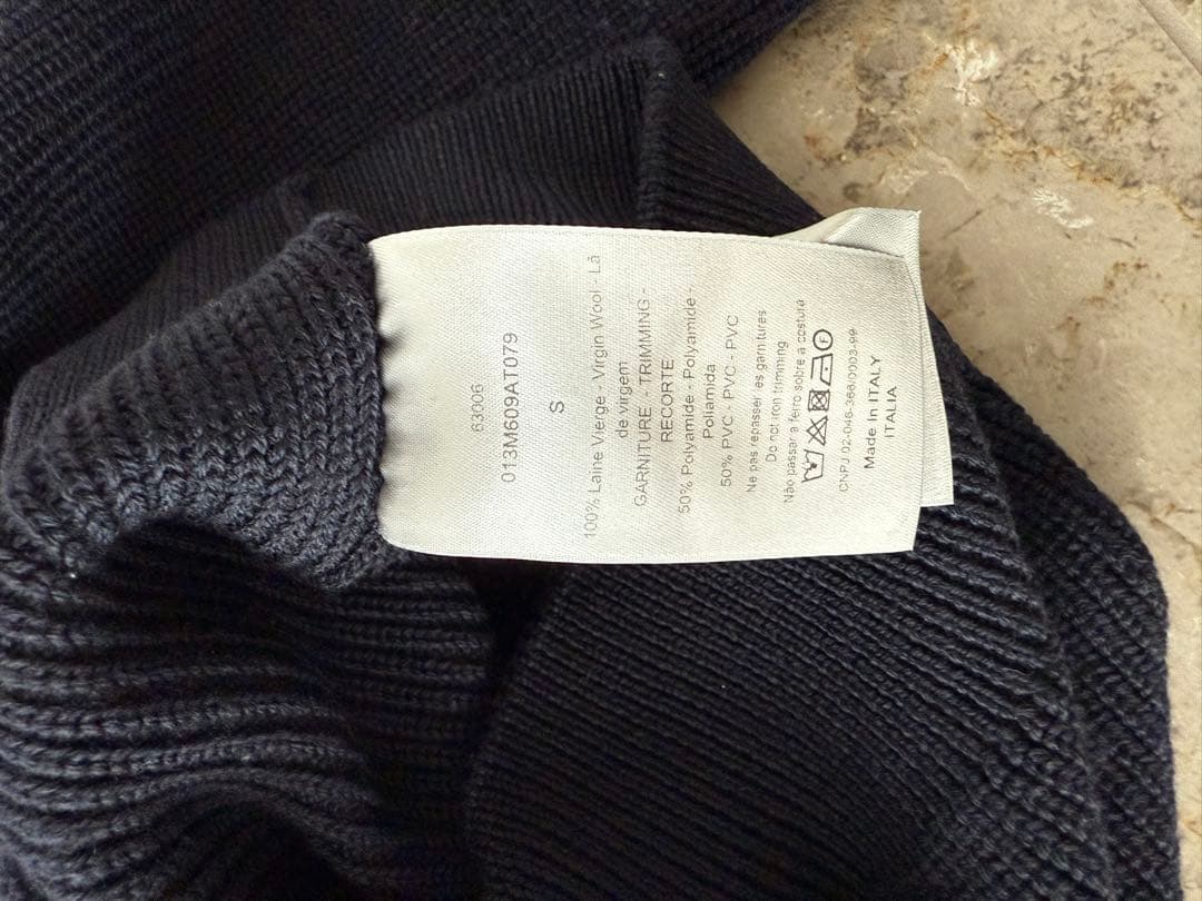 Dior ハイネックニット　新中古品