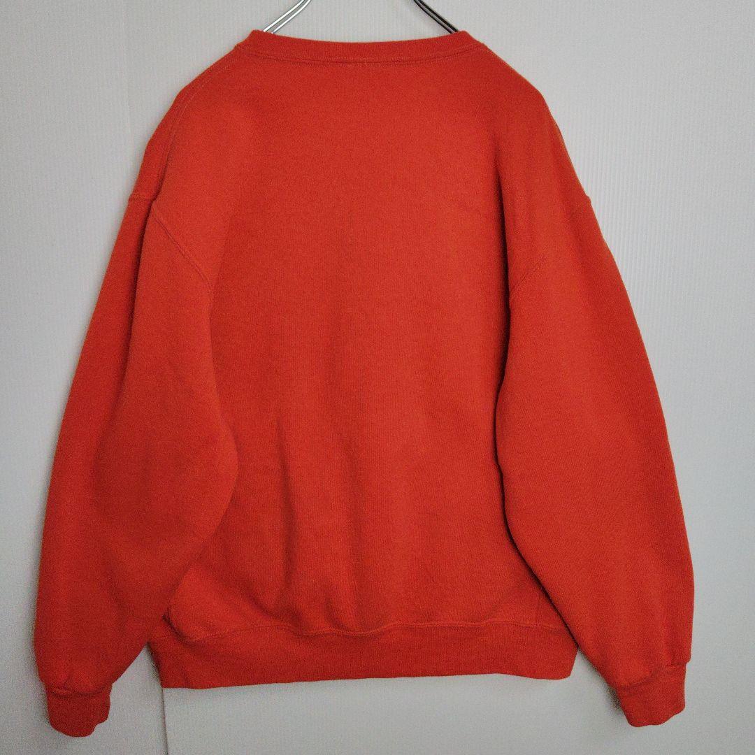 あ*ん様 ラッセルアスレティック スウェット トレーナー 無地スウェット オレン