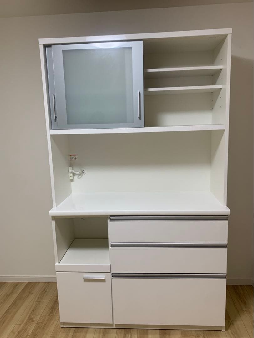 み*ん様 【松田家具】Nスプライトレンジ 1200 キッチンボード ホワイト