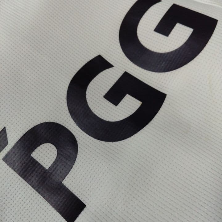 ⭐PGG⭐パーカーテック⭐ダンボールライトクロスジップ⭐白&黒⭐M⭐