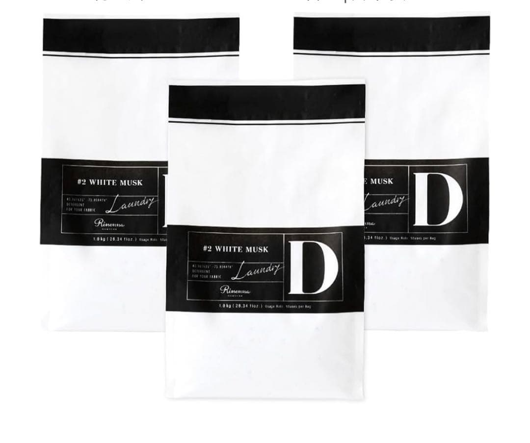 G1084 Rinenna #2 リネンナ洗濯用洗剤詰替 増量1kg×3個