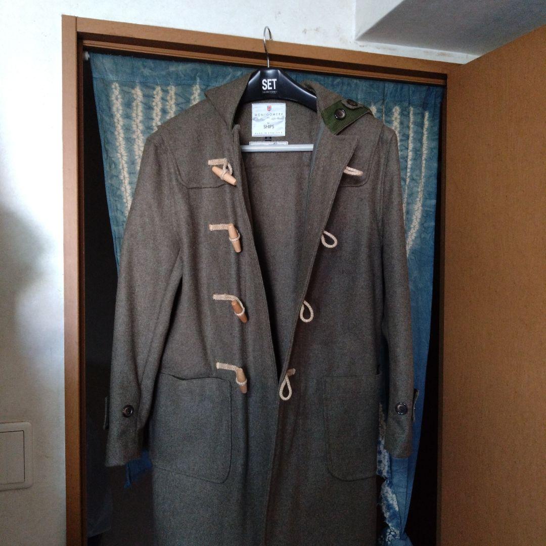 MONTGOMERY ダッフルコート 38サイズ オリーブグリーン - メルカリ