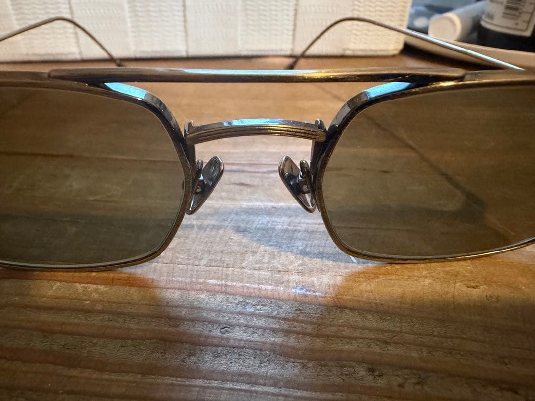 【美品ほぼ新品】PETER AND MAY ピーターアンドメイ　サングラス