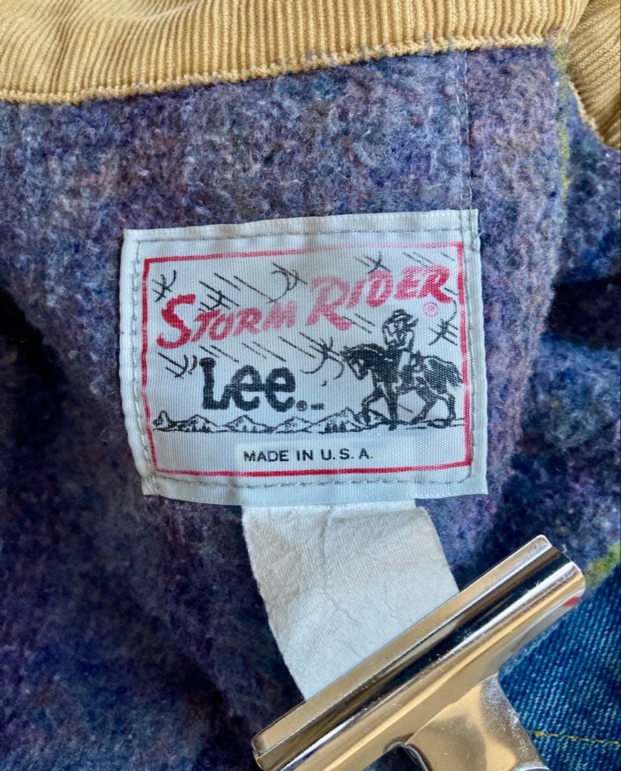 イ*ワ様 レア ビンテージ 70s LEE STORM RIDERストームライダ