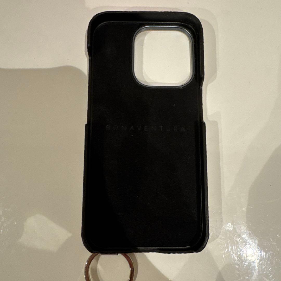 【正規品】BONAVENTURA ベージュ iPhoneケース 15pro用