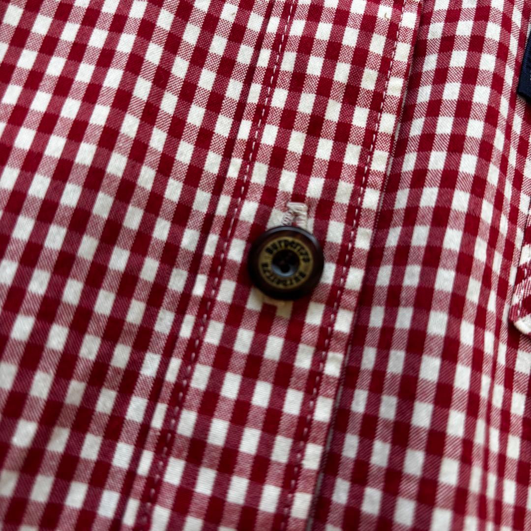 Burberry✨シャツワンピース ギンガムチェック 刻印ボタン 女の子 160