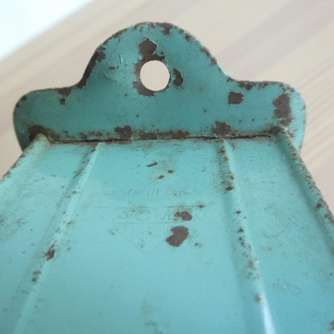 物干し紐　巻き戻し式ランドリーライン　アンティーク　アメリカ製