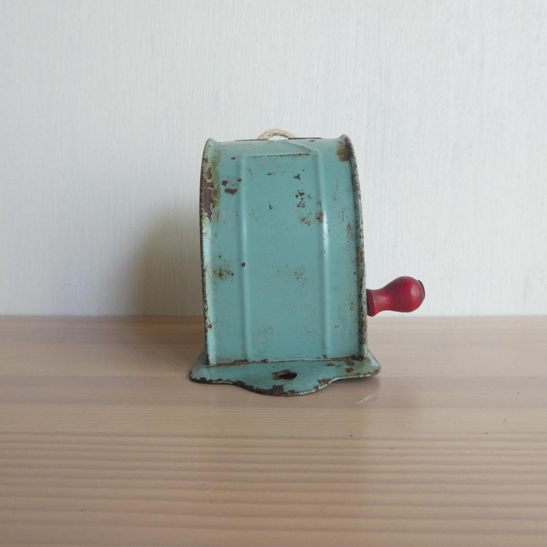 物干し紐　巻き戻し式ランドリーライン　アンティーク　アメリカ製