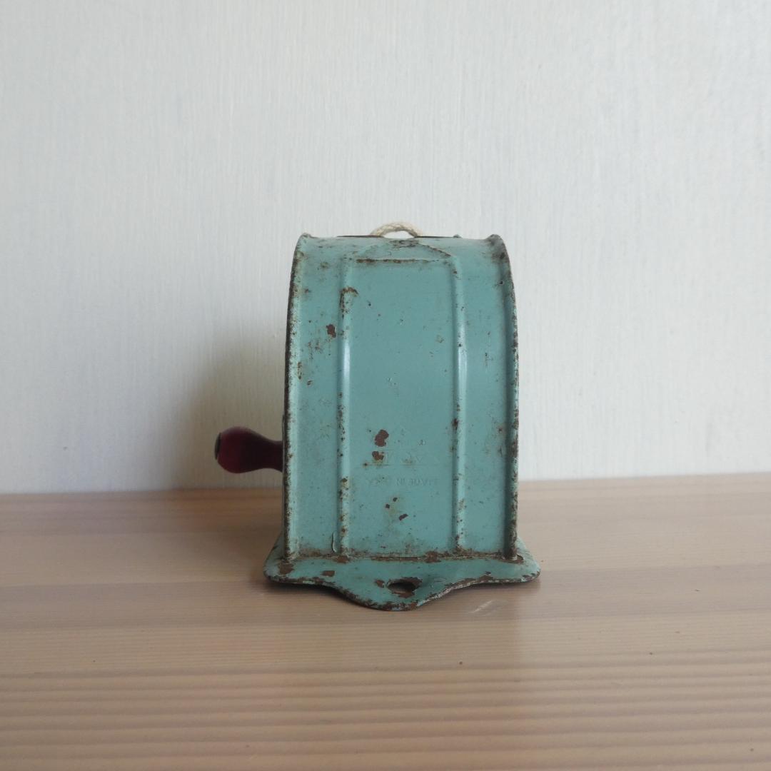 物干し紐　巻き戻し式ランドリーライン　アンティーク　アメリカ製