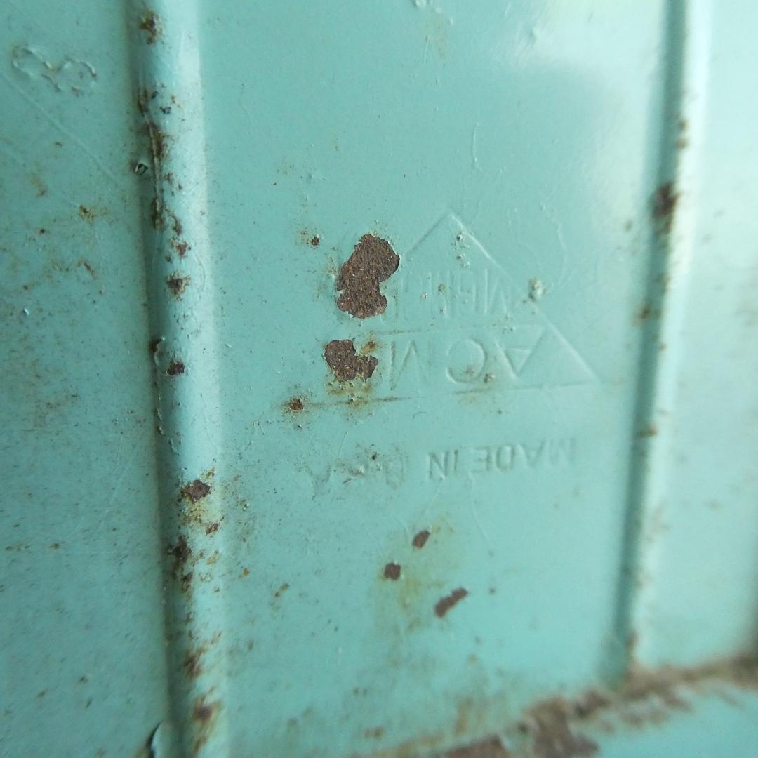 物干し紐　巻き戻し式ランドリーライン　アンティーク　アメリカ製