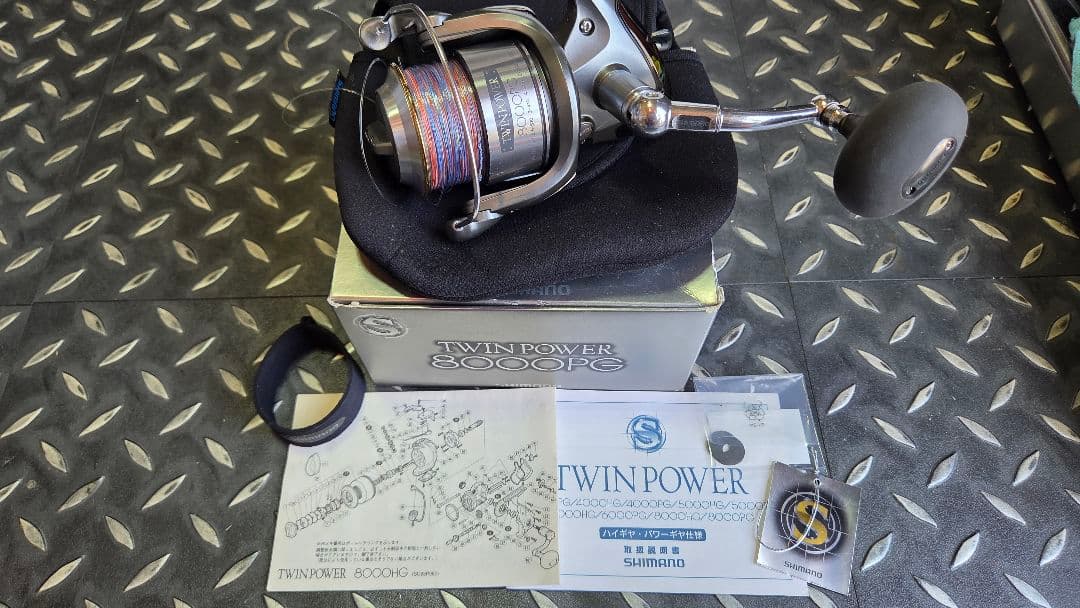 SHIMANO 02TWIN POWER スピニングリール セット