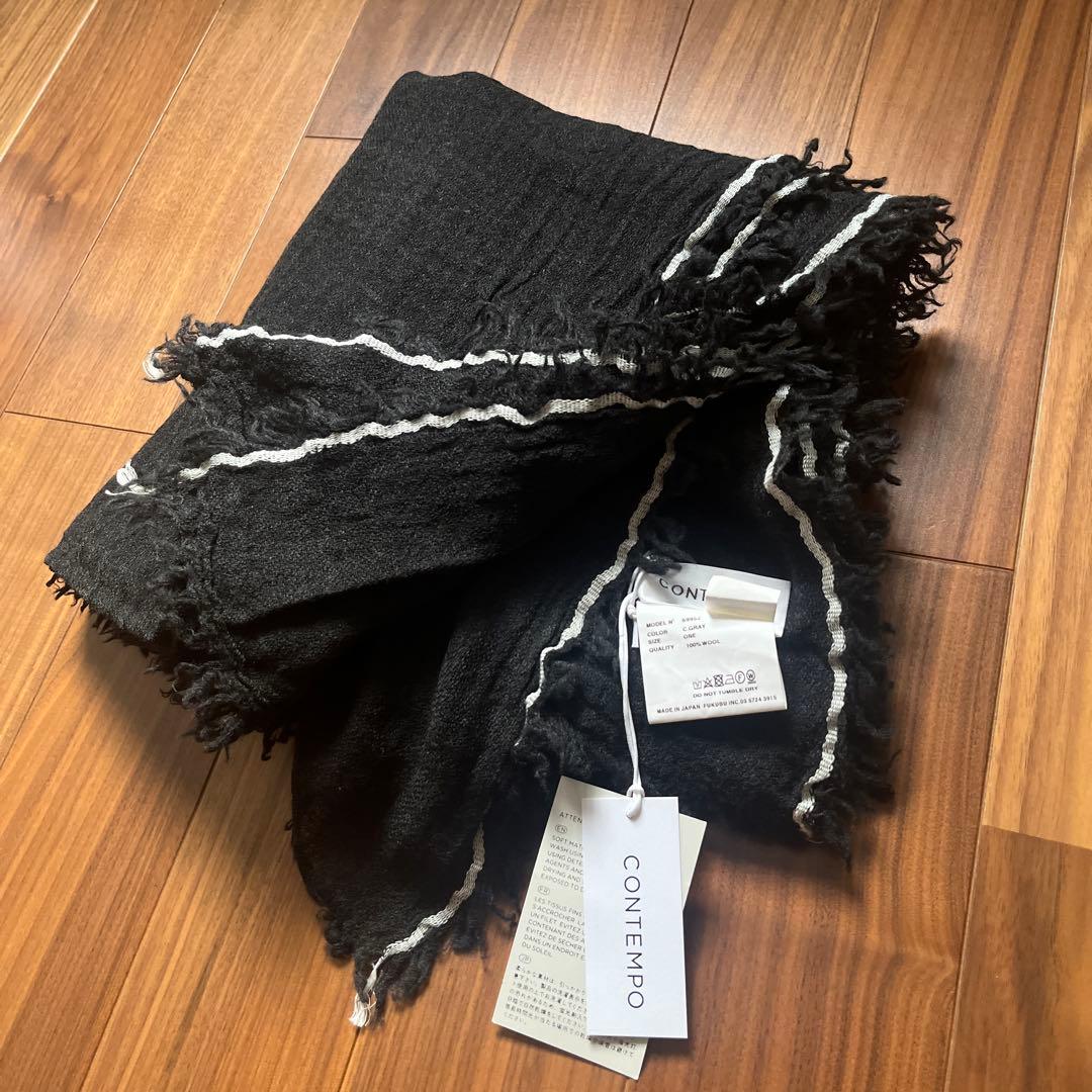 YAECA CONTEMPO ウールストール　マフラー