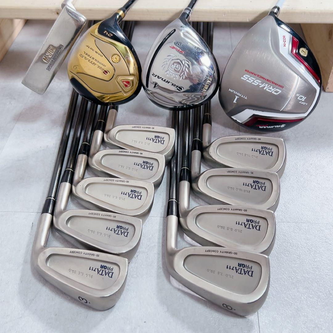 X446 ORLIMER PRGR メンズ ゴルフ クラブセット 14点 13本