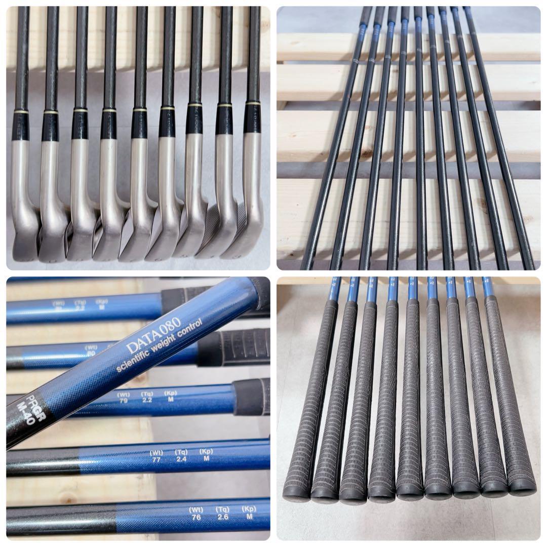 X446 ORLIMER PRGR メンズ ゴルフ クラブセット 14点 13本