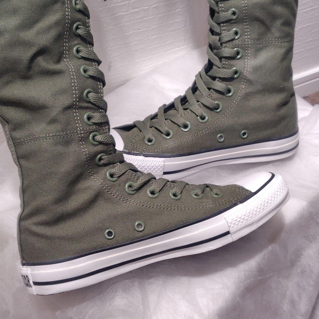 極稀少☆CONVERSE ALLSTAR XX-HI 20ホール ロングブーツ