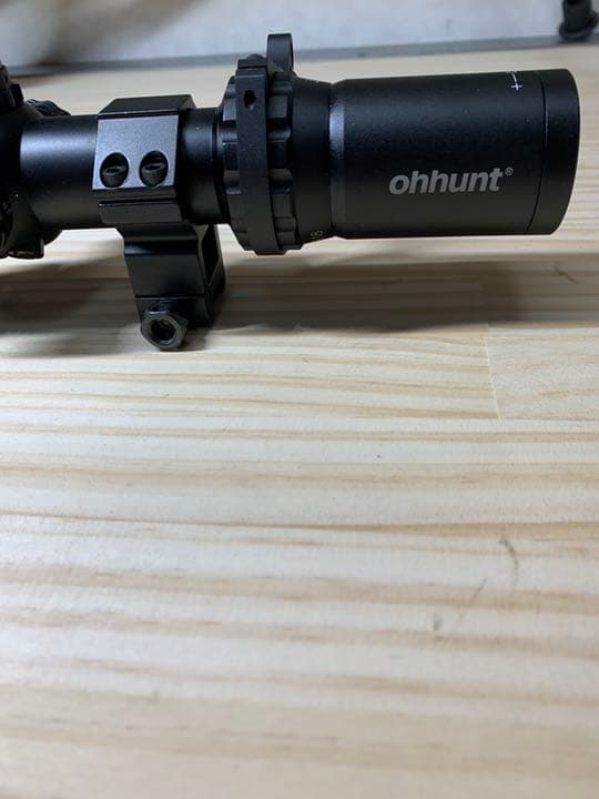 実銃対応 OHHUNT TE3-18×50sf ライフル スコープ