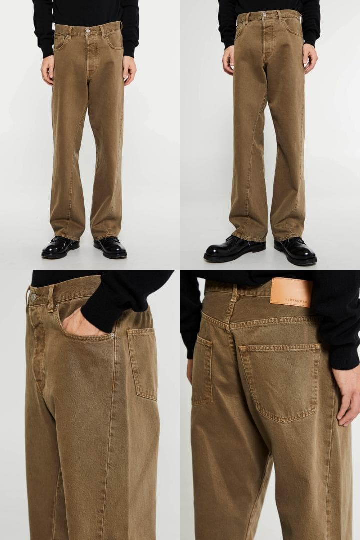 SUNFLOWER TWIST DENIM ワイドツイストデニム 32x34 - メルカリ