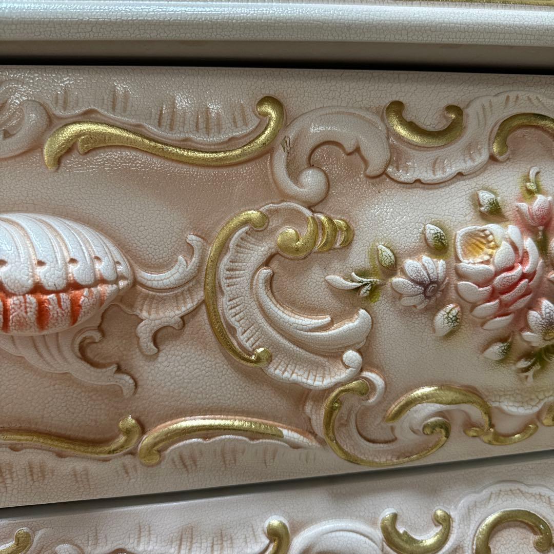 ロココ調　3段チェスト　山崎ページ