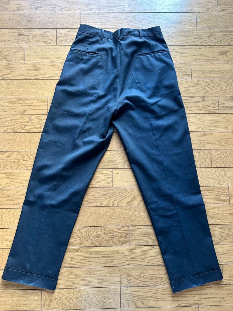 60’s~70's TOWNCRAFT ブラック スラックス