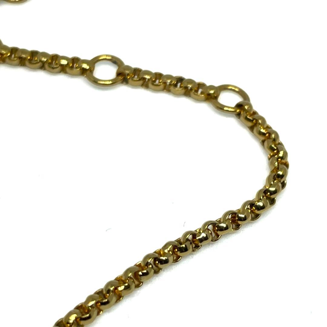 VALENTINO Vロゴ シグネチャー チェーン ブレスレット ゴールドカラー