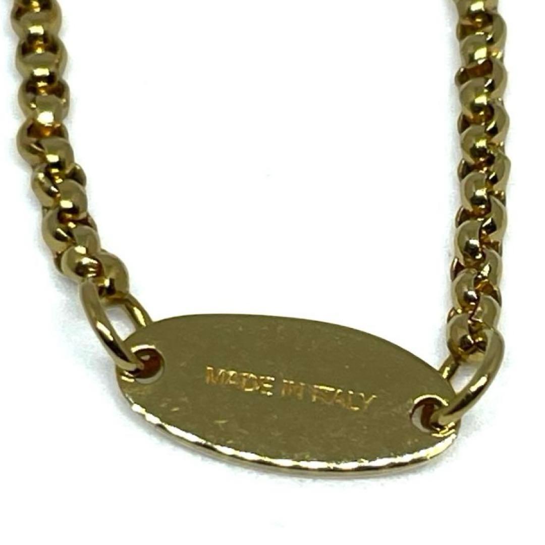 VALENTINO Vロゴ シグネチャー チェーン ブレスレット ゴールドカラー