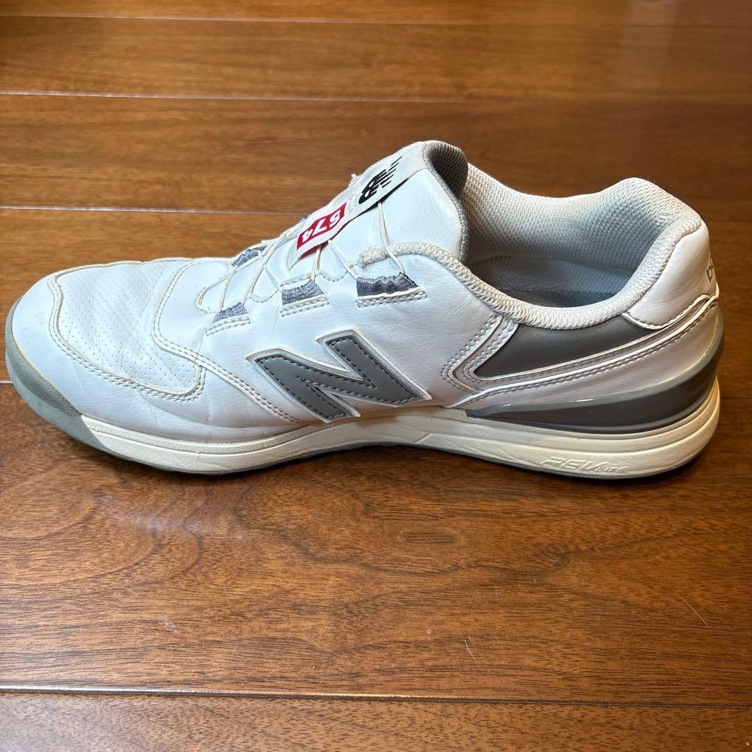 New Balance 574 ゴルフシューズ　BOA ホワイトグレー　28cm