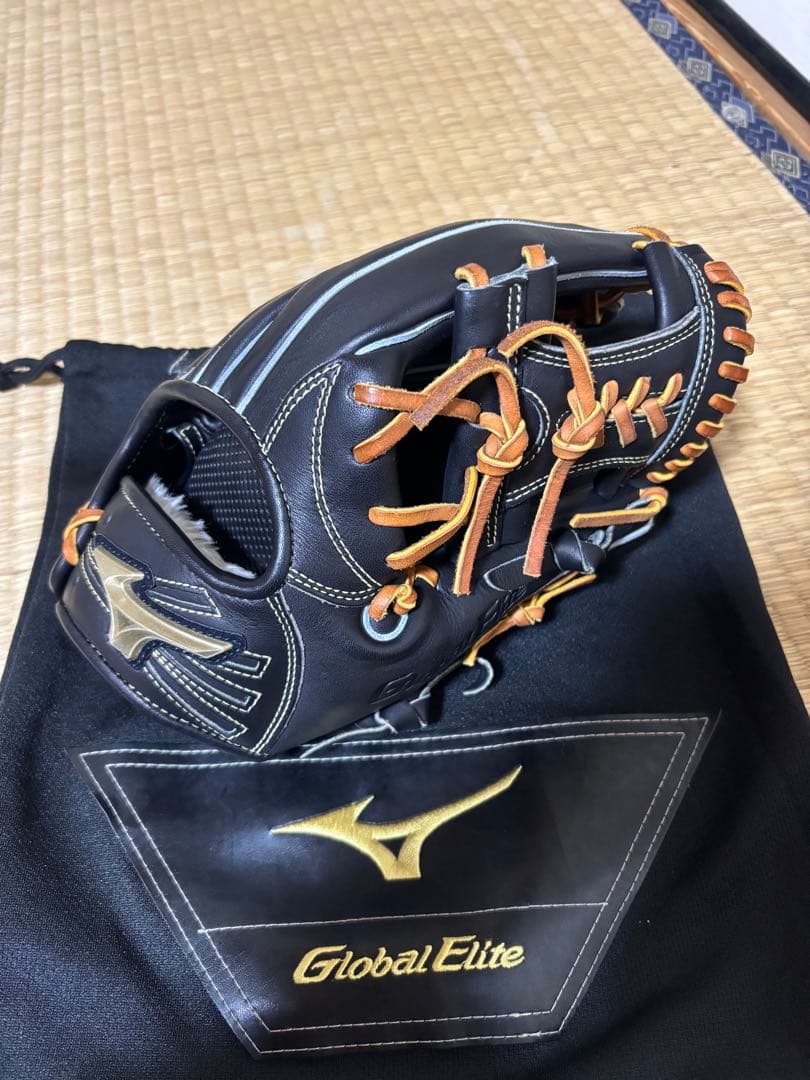 ミズノ　グローバルエリート　内野用軟式グラブ（大人）