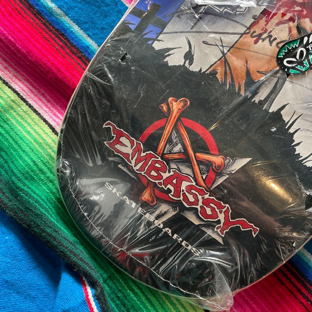 Embassy Pat Black スケボーデッキ定価¥26,500